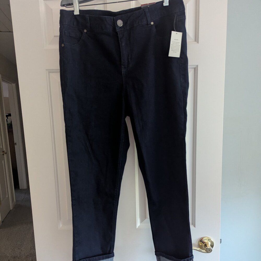 Avenue Ankle Jeans Size 16 NWT